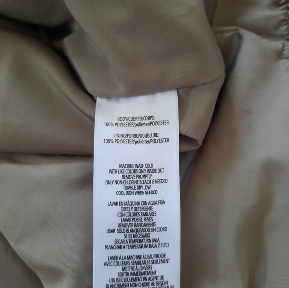 Calvin Klein gray sherpa vest - Picture 8 of 10